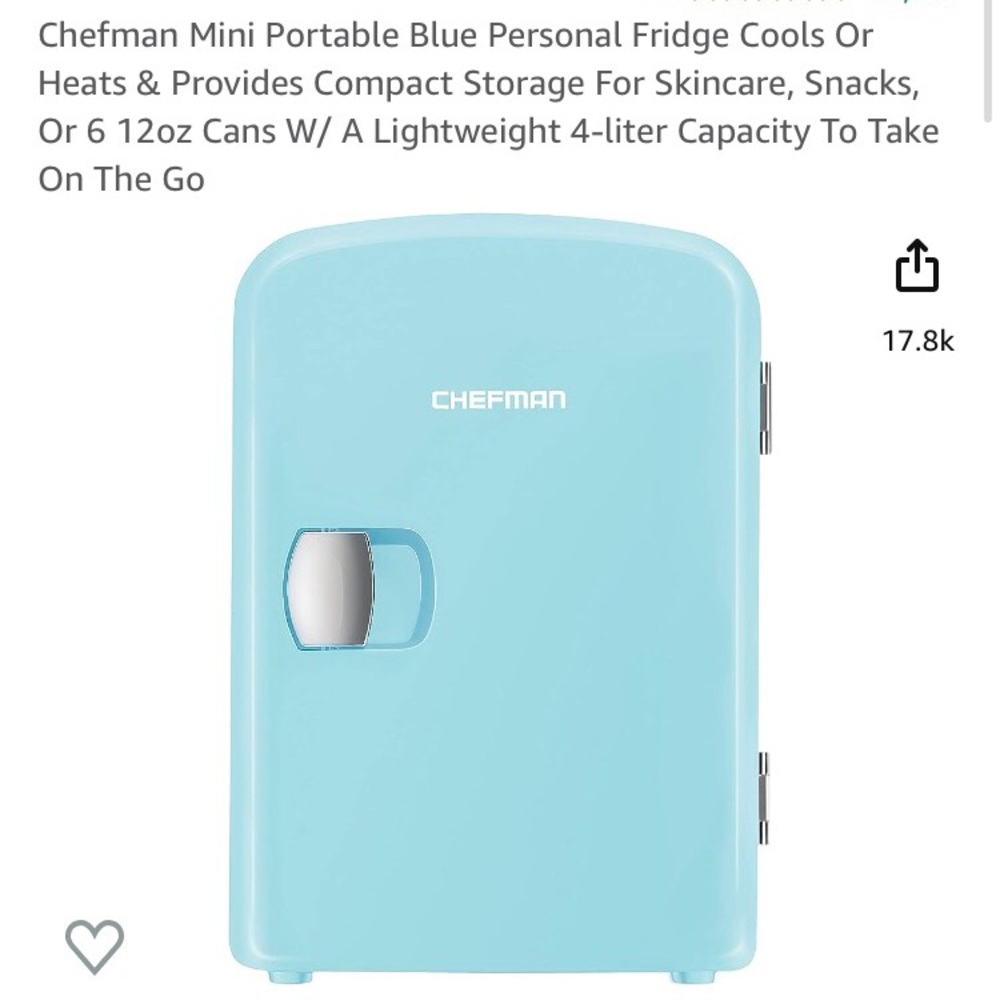 a mini fridge i paid 40 i want 30 for it mine is like this but black